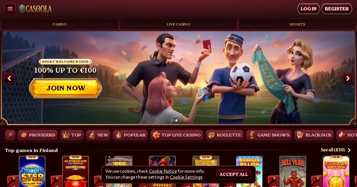 Welcome bonus
